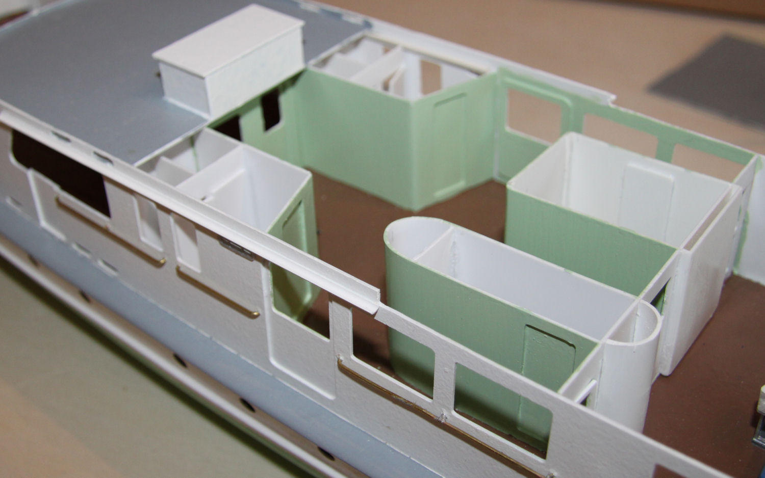 Baubericht Fahrgastschiff Lilla Weneda in 1:50 - Building reports