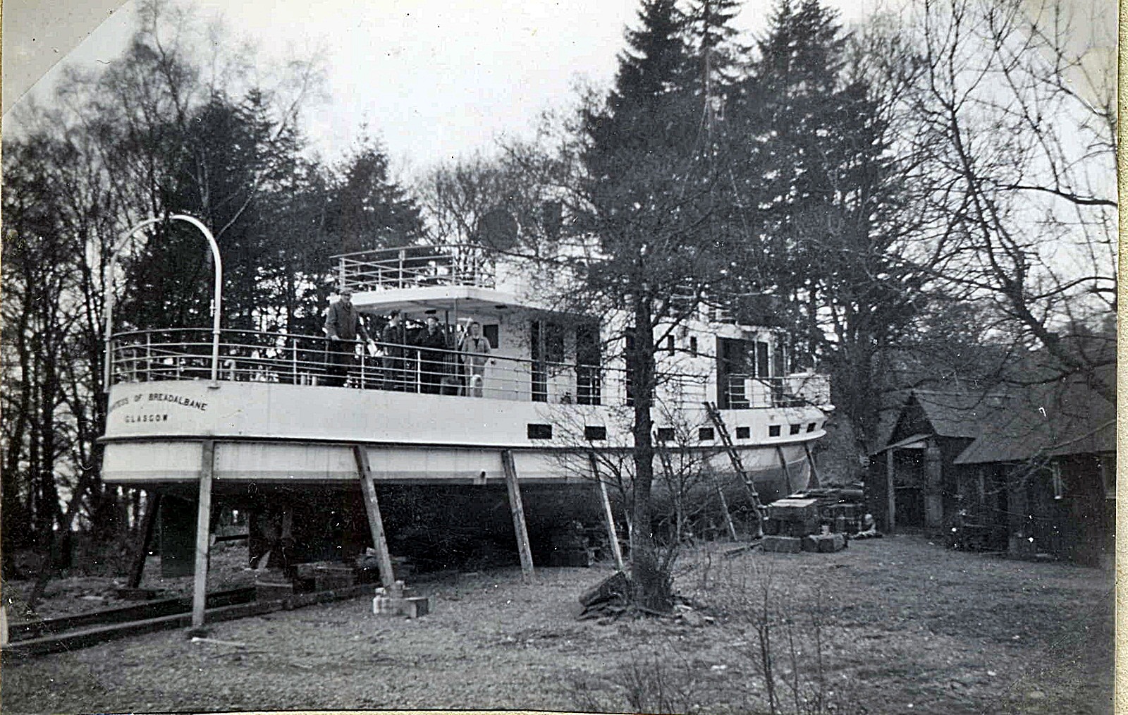 Baubericht COUNTESS OF BREADALBANE (1936) Building reports Ships