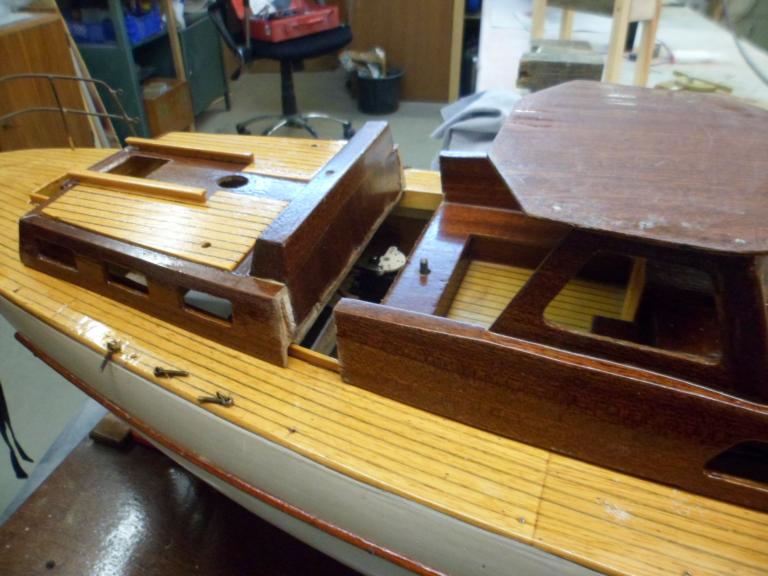 Restauration einer "INGA IV" von Hegi - Bauberichte - Schiffsmodell.net