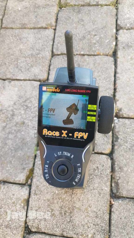 Empfänger 2210 mit Kamera u DF Models RC Fernsteuerung RACE X FPV